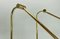 Mid-Century Brass Floor Reading Lamps from VLS, Germany, 1960s, Set of 2 11