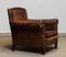 English Bottom Back Tan Brown Nailed Cigar / Club Chair, 1920s, Image 9