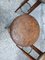 Stools in Brass, Wood, & Upholstery, 1950s, Set of 3 3