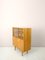 Wooden Cabinet with Showcase, 1950s 3