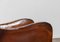 Club chair in pelle patinata marrone chiaro nello stile di Fritz Hansen, anni '30, Immagine 13