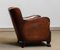 Club Chair in Tan Brown Patinated Leather in the style of Fritz Hansen, 1930s 10