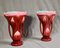 19th Century Earthenware Vases by Digoin Sarreguemines, Set of 2, Image 2