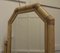 Large Art Deco Bamboo Cheval Mirror, 1950s 3