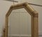 Large Art Deco Bamboo Cheval Mirror, 1950s, Image 3