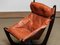 Cognac Leather Luna Lounge Chair by Odd Knutsen for Hjellegjerde Møbler, 1970s 5