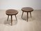 Tree Trunk Slice Side Tables in Mahogany, 1952, Set of 2 9