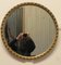 Decorative Bevelled Gilt Round Wall Mirror, 1950s 4