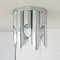 Chrome Tube Ceiling Lamp by Grin Luz, 1970s, Image 1