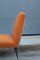 Bedroom Chairs in Velvet Orange by Gigi Root for Minotti, 1950s, Set of 2 7