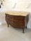 Antique French Victorian Parquetry Marble Top Commode, 1880s 6