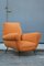 Armchair Velvet Orange by Gigi Radice for Minotti Italia, 1950s, Image 5