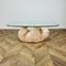 Vintage Polar Bear Coffee Table with Glass Top, 1970s, Image 1