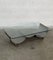 Stainless Steel and Glass Coffee Table by Francois Monnet for Kappa, 1970s, Image 6