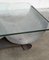Stainless Steel and Glass Coffee Table by Francois Monnet for Kappa, 1970s 5