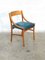 Wooden Dining Chairs in the style of Ico Parisi for Cassina, 1970s, Set of 6, Image 5