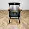 Vintage University of Cambridge Ebonised Windsor Armchair by Nichols + Stone, 1950s, Image 6