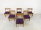 Raphael Chairs attributed to Guillerme and Chambron for Votre Maison, 1960s, Set of 6 6