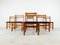 Raphael Chairs attributed to Guillerme and Chambron for Votre Maison, 1960s, Set of 6 11