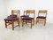 Raphael Chairs attributed to Guillerme and Chambron for Votre Maison, 1960s, Set of 6, Image 4