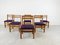 Raphael Chairs attributed to Guillerme and Chambron for Votre Maison, 1960s, Set of 6 1