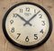 Industrial Brown Bakelite Wall Clock from Smith Sectric, 1950s, Image 13