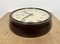 Industrial Brown Bakelite Wall Clock from Smith Sectric, 1950s 14