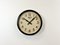 Industrial Brown Bakelite Wall Clock from Smith Sectric, 1950s, Image 2