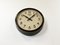 Horloge Murale Industrielle en Bakélite Marron de Smith Sectric, 1950s 6