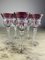 Bicchieri vintage in cristallo al piombo, anni '80, set di 6, Immagine 1