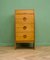 Teak Tallboy Dresser, 1960s, Image 1