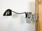 Industrial Grey Scissor Wall Lamp from Elektroinstala, 1960s 7
