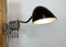 Graue Industrielle Scissor Wandlampe von Elektroinstala, 1960er 15