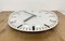 Vintage Office Wall Clock from Pragotron, 1980s 10