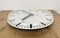 Vintage Office Wall Clock from Pragotron, 1980s, Image 10