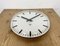 Vintage Office Wall Clock from Pragotron, 1980s 8