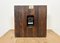 Reloj de pared vintage de madera marrón de Seth Thomas, años 80, Imagen 16
