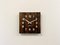 Vintage Brown Wooden Wall Clock from Seth Thomas, 1980s 2