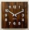 Vintage Brown Wooden Wall Clock from Seth Thomas, 1980s, Image 7