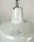 Industrial White Enamel Factory Pendant Lamp from Zaos, 1960s, Image 6
