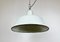 Industrial White Enamel Factory Pendant Lamp from Zaos, 1960s 7