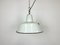 Industrial White Enamel Factory Pendant Lamp from Zaos, 1960s 2