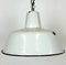 Industrial White Enamel Factory Pendant Lamp from Zaos, 1960s, Image 5