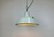 Industrial White Enamel Factory Pendant Lamp from Zaos, 1960s, Image 15
