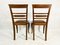 Art Deco Dining Chair in Oak and Leather, 1930s, Set of 2 8