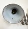 Industrial Grey Enamel Wall Scissor Lamp from Siemens, 1930s, Image 8