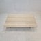 Italian Coffee Table in Travertine, 1980s, Image 8