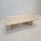 Italian Coffee Table in Travertine, 1980s 6