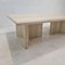 Italian Coffee Table in Travertine, 1980s 12