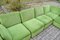 Vintage Modular Limegreen Living Room Suite from Lübke & Rolf, 1970s, Set of 6, Image 6